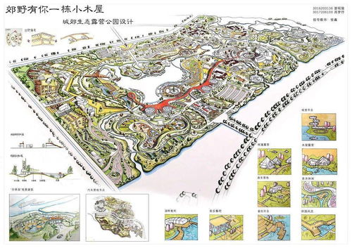 天津大學城鄉規劃專業三年級手繪作品 城市規劃的視覺詮釋