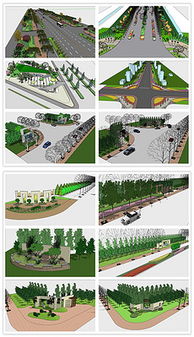 道路綠化設(shè)計 城市規(guī)劃的生態(tài)與美學(xué)實踐